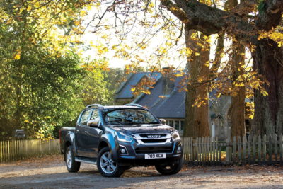 Isuzu D-Max- Three body styles are offered: single, extended and double cab derivatives for UK.