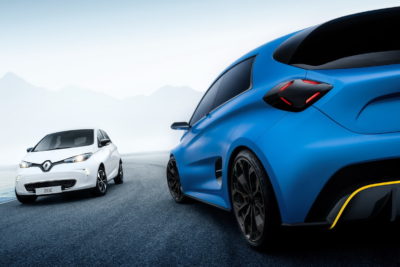 Renault Zoe e-Sport Concept- Draws on Groupe Renault’s three years of success in the FIA Formula E Championship.