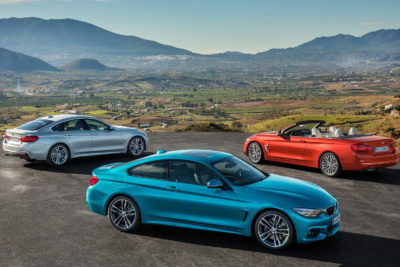2018 BMW 4-Series-Three styles, one family: the BMW 4-Series Coupe, BMW 4-Series Convertible and BMW 4-Series Gran Coupe.