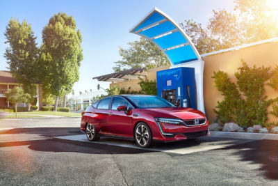 Honda Clarity Fuel Cell : The ultimate zero-emissions vehicle technology and EPA range rating of 366 miles, up 58 percent over the previous model.
