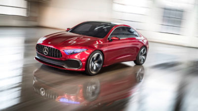 Mercedes-Benz Concept A Sedan-“Our Concept A Sedan shows that the time of creases is over,”