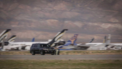 Toyota Land Speed Cruiser Claims “World’s Fastest SUV” Title 230.02 MPH Record Run Driven by Carl Edwards
