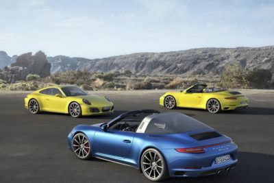 PORSCHE 911 CARRERA & TARGA 4-สปอร์ตเปิดหลังคาทาร์ก้าและคูเป้ขับเคลื่อน 4 ล้อ ระบบ PASM(Porsche Active Suspension Management)