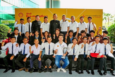 เชลล์ ฉลองความสำเร็จนักศึกษาไทยฮีโร่แห่งวงการพลังงาน ผู้คว้าชัยชนะจากการแข่งขัน เชลล์ อีโค-มาราธอน เอเชีย 2017