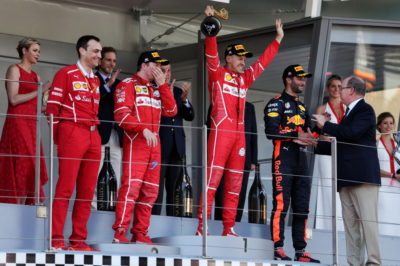 Ferrari 1-2 for Monaco win-Vettel exploited strategy to clear Kimi during the sole pit-stops