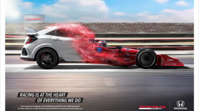 Racing-Inspired Brand Campaign Heralds New Honda Performance Models
