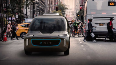 This is ‘EDIT’the World’s 1st Modular Self-Driving Car
