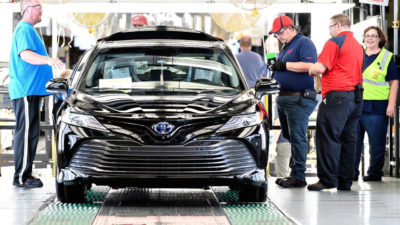 2018 Toyota Camry Kicks Off Production In Kentucky