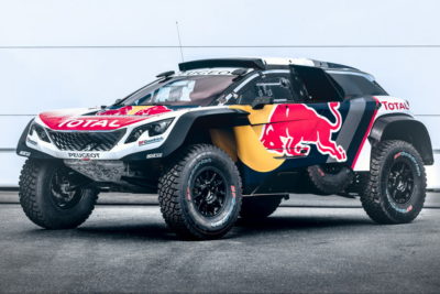 Peugeot 3008 DKR Maxi-This latest evolution designed by Peugeot Sport’s engineers is still undergoing development