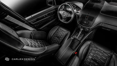 Even the Mercedes C63 AMG can do better inside according to Carlex Design