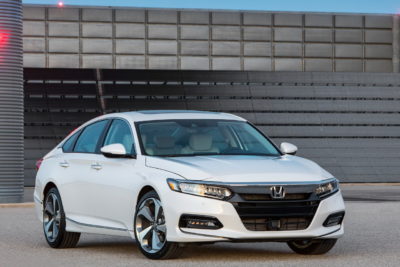 Honda Accord-The 10th-generation is new from the ground up and features a lighter and more rigid body structure