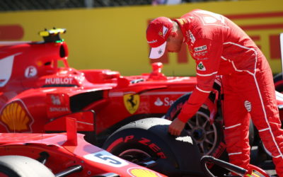 Sebastian Vettel led a Ferrari one-two in qualifying for Formula 1’s Hungarian Grand Prix, as title rival Lewis Hamilton struggled to fourth on the grid.