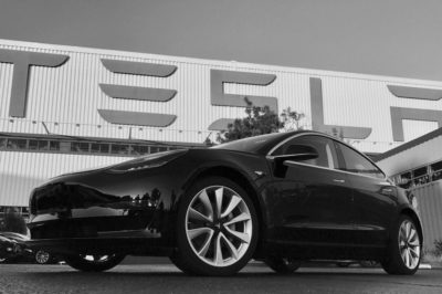 Tesla shows Model 3 number one