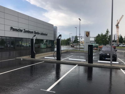 Porsche Patents New Way To Power Network Of DC Fast Chargers