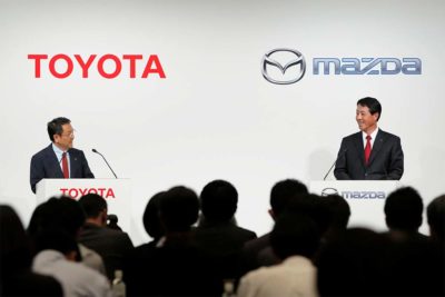 Toyota And Mazda Join Hands To Build EVs