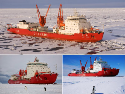 จีนเตรียมก่อสร้าง “เสวี่ยหลง-2” เรือตัดน้ำแข็งลำแรกของแดนมังกร
