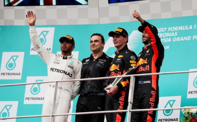 2017 Malaysian Grand Prix-Max Verstappen recorded victory with a dominant drive