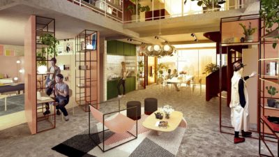 Rethinking the urban house-share: MINI creates the world’s first MINI LIVING building in Shanghai.