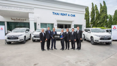 มิตซูบิชิ มอเตอร์ส ประเทศไทย ส่งมอบรถ 90 คัน ให้แก่ลูกค้าองค์กร