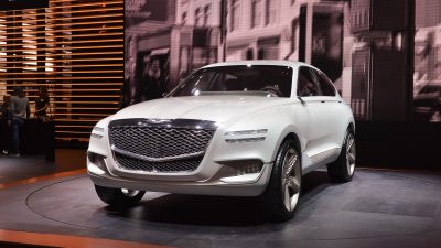 Genesis previews future fuel cell SUV with GV80 concept