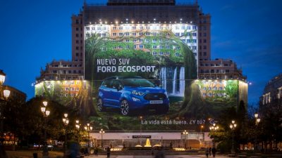 Ford Claims Title For World’s Largest Billboard Certified By Guinness World Records