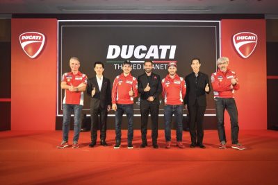 ดูคาติจัดดินเนอร์สุดเอ็กซ์คลูซีฟกับสองนักแข่ง MotoGP ในงาน The Red Planet Bangkok by Sharich Holding