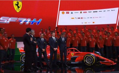 Ferrari reveals SF71H 2018 Formula 1
