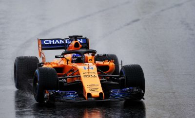 Alonso the only driver to set a time in shortened, snow-hit day three of test