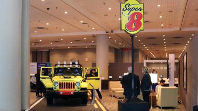 Super 8 —the world’s largest economy hotel brand — is rolling into the 2018 New York International Auto Show with ROADM8