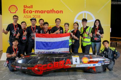 เด็กไทยคว้าแชมป์ Shell Eco-marathon Asia 2018 สร้างสถิติใหม่สุดยอดยานยนต์ประหยัดพลังงาน ในมหกรรม Make the Future ที่สิงคโปร์
