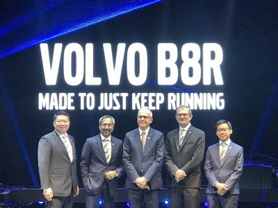 Volvo Buses launches new Volvo B8R in Thailand