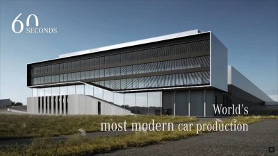 Virtual tour through the automobile production of the future: Video – Mercedes-Benz lays the foundation stone of “Factory 56”