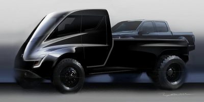 Tesla pickup to have AWD, ‘crazy torque,’ 240V outlets