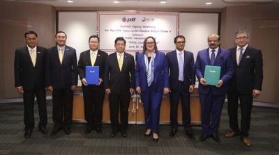 PTT KSS signed contract for The Fifth Transmission Pipeline Project Phase 2