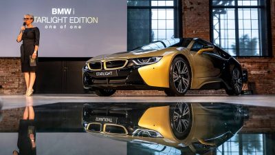 BMW i8 a i3 STARLIGHT Edition Feature 24-Carat Gold Dust