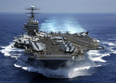 USS CARL VINSON (CVN-70) “อินทรีย์ทอง” เรือบรรทุกเครื่องบินพลังงานนิวเคลียร์ระดับชั้นนิมิตซ์ประจำกองทัพเรือสหรัฐฯ
