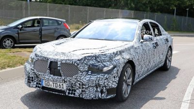 2020 Mercedes S-Class Duo Spied Out On A Date Together
