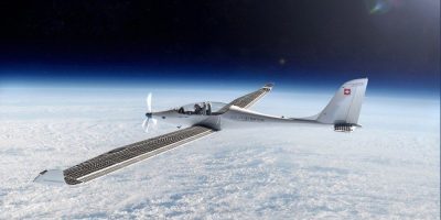 This 32kW plane will fly twice as high as commercial jets on SunPower