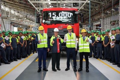 UD Trucks reaffirms commitment to customers and growth markets with significant business milestone of Questers 15,000 units production
