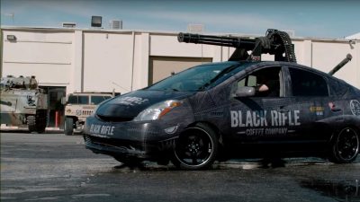 The Most Dangerous Toyota Prius Has An M61 Vulcan Cannon