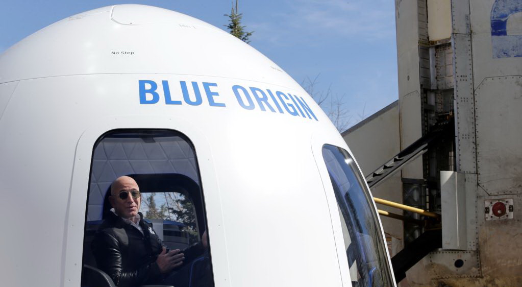 ‘Blue Origin’ ส่งเเคปซูลในการทดลองของนาซ่า