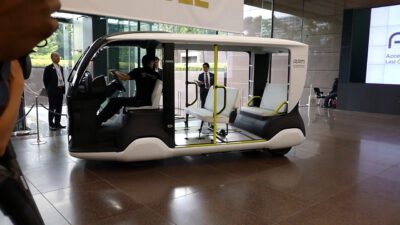 Toyota Supports Tokyo 2020 with Specially-designed “APM” Mobility Vehicle