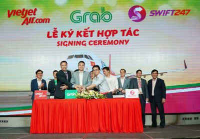 Vietjet, Swift247 and Grab cooperate for development of transport mobility and delivery