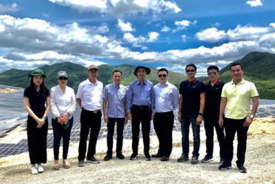 EXIM BANK Visits Customers Solar Power Plant in Phu Yen, Vietnam