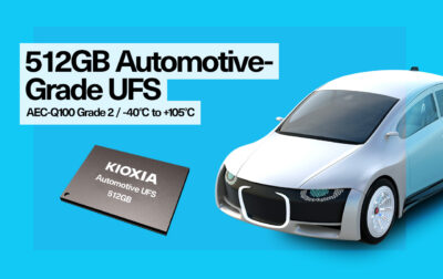 KIOXIA Corporation Introduces Industry’s First[1] 512GB Automotive UFS