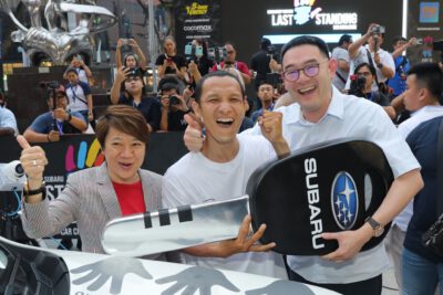 Second regional winner to win the grand prize in Last Palm Standing – Mediacorp Subaru Car Challenge