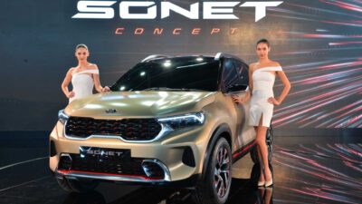 The Kia Sonet: a modern, dynamic and bold compact SUV concept