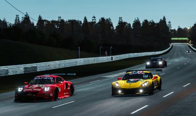 Race GTE, virtual 24 Hours of Le Mans, France Porsche wins GTE class at the virtual 24 Hours of Le Mans