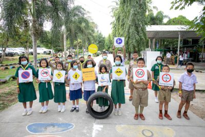 Continental in Thailand join forces to raise Road Safety Awareness for young students
