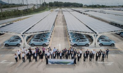 “WHAUP” ฤกษ์ดี เปิดโครงการ Solar Carpark ใหญ่ที่สุดในประเทศ บนพื้นที่ลานจอดรถโรงงานผลิตรถยนต์ MG ขนาด 4.88 MW
